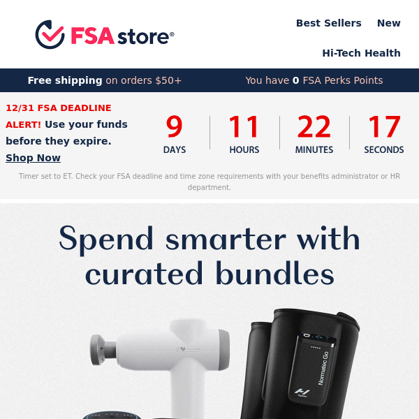 Yep, these *top brands* are FSA eligible. - FSA Store