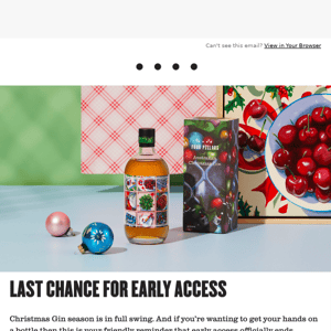 DON'T MISS IT | Australian Christmas Gin early access ends soon