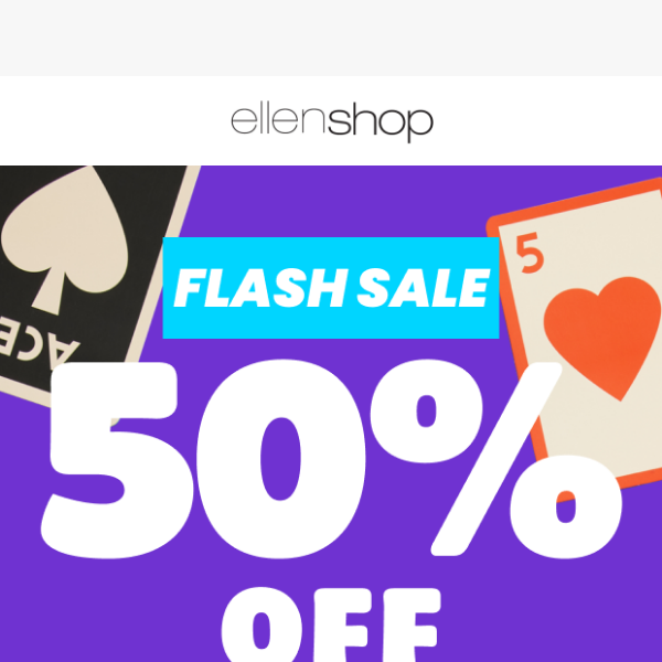 Reminder⚡️ Flash Sale ends tonight! ⚡️