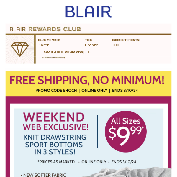 80% Off Blair COUPON CODE: (30 ACTIVE) March 2024