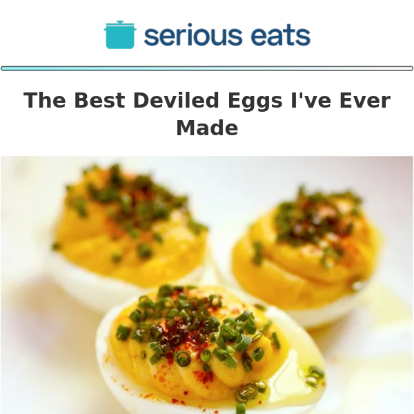 The Best Deviled Eggs I've Ever Made