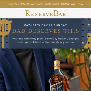 Last Minute Options for Father’s Day