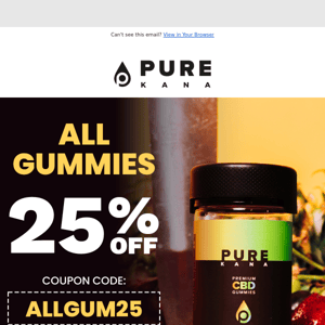 🔥 Sweet Deal Alert: 25% Off All Gummies