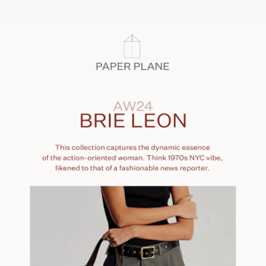 Brie Leon AW24 ✨