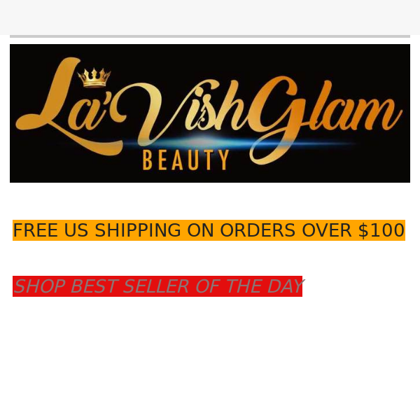 FREE US SHIPPING ON ORDERS OVER $100