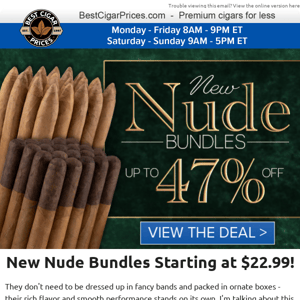 😯 New Nude Bundles Starting at $22.99 😯