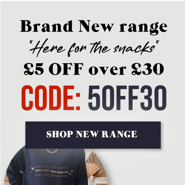 Brand New Range 🍿 & Cheeky Promo Code 🙊