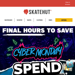 ⚡ Final Hours Of Cyber Monday Spend & Save!! ⏰ Must End Midnight Tomorrow!!