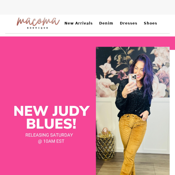 The Latest Judy Blues! 🤩 - Macoma Boutique