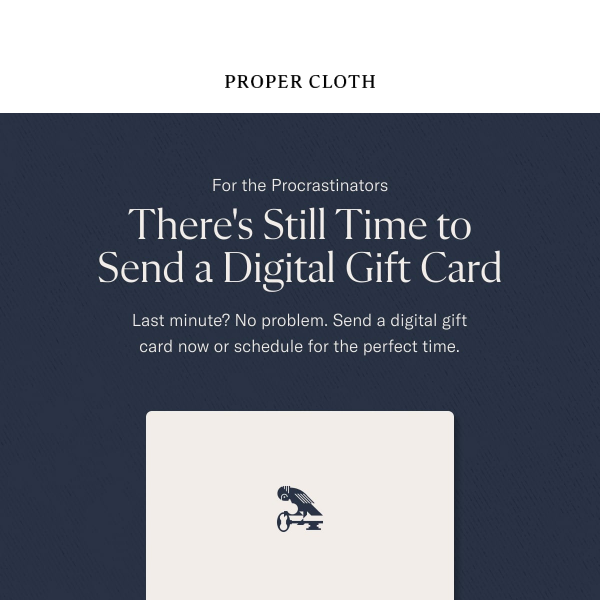 There's Still Time to Send a Digital Gift Card