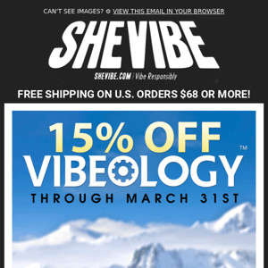 ⚙️ Save 15% On Vibeology Intimate Body Elixirs At SheVibe!