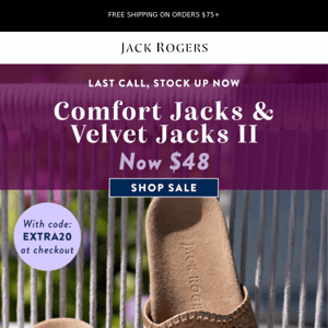 🔊 SALE: Jacks Under $50!