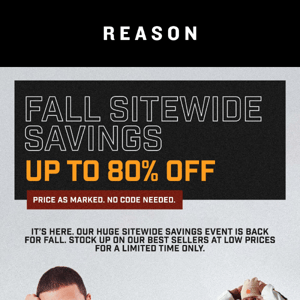 Fall Sitewide Savings 🍂🔥
