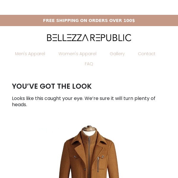 Bellezza Republic Apparel, you had your eye on this ⬇️