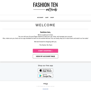 Welcome to Fashion Ten