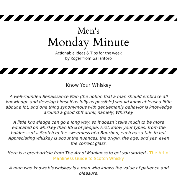 No.41 / Know Your Whiskey