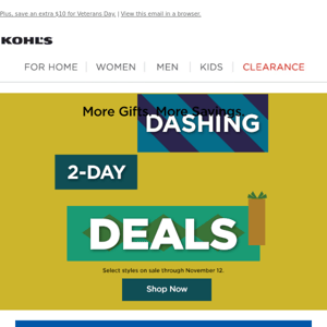 Start your weekend with Dashing Deals 🎉 Take 20% off!