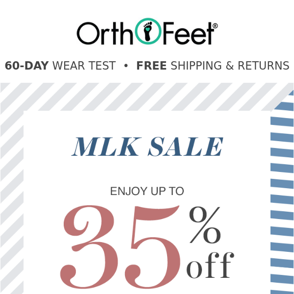 Ortho Feet, there’s a huge SALE today!