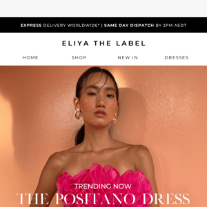 Trending now: The Positano Dress