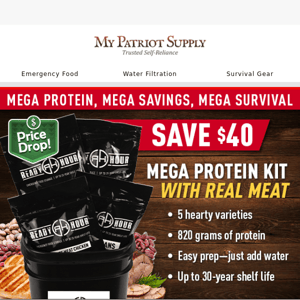 Get MEGA Protein for MEGA Savings!