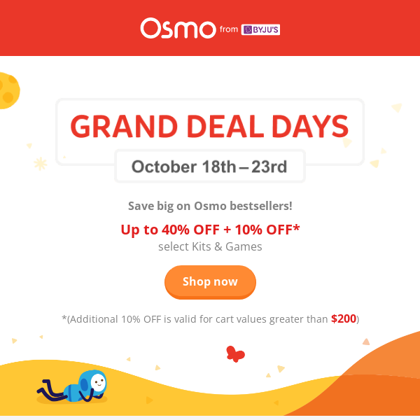 📢 Upto 50% OFF! Grand Day Deals happening right now!