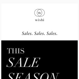 Wishi Stylists Shop the Sales!