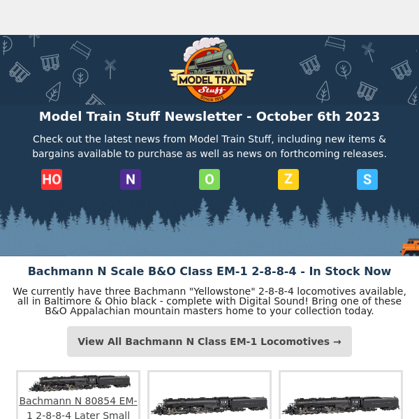 🚞 New Models for the Weekend! Latest Updates 🚂