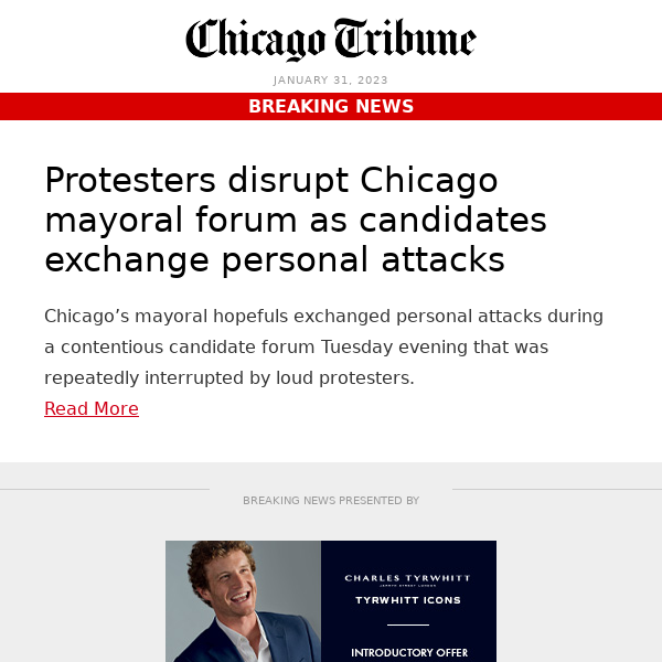 Protesters disrupt Chicago mayoral forum as candidates exchange personal attacks
