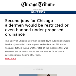 Second jobs for Chicago aldermen could be banned under proposed ordinance