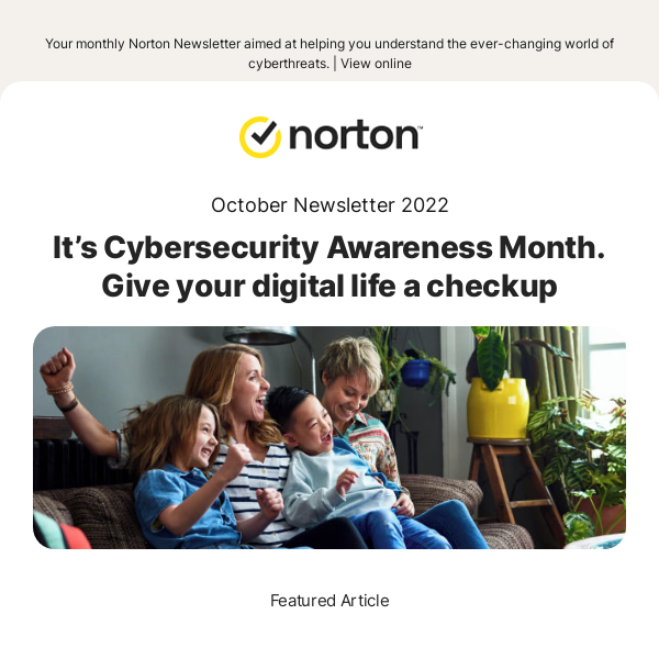 Norton Newsletter – October Edition