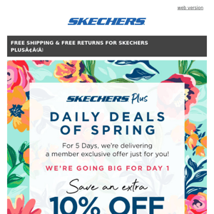 Daily deals of Spring is finally here!