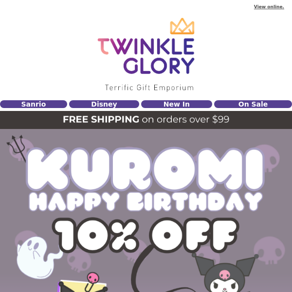 🥳 Hip Hip Hooray! It's Kuromi's Birthday!