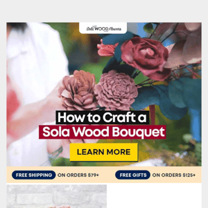 How to Craft a Sola Wood Bouquet Instantly😍