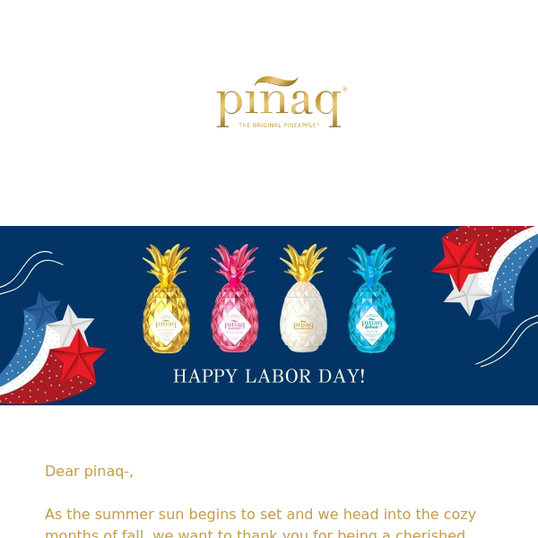 Pinaq  - Cheers to Labor Day 🥂