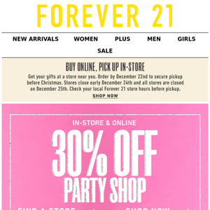 Forever 21 x Frederick's of Hollywood - Forever 21