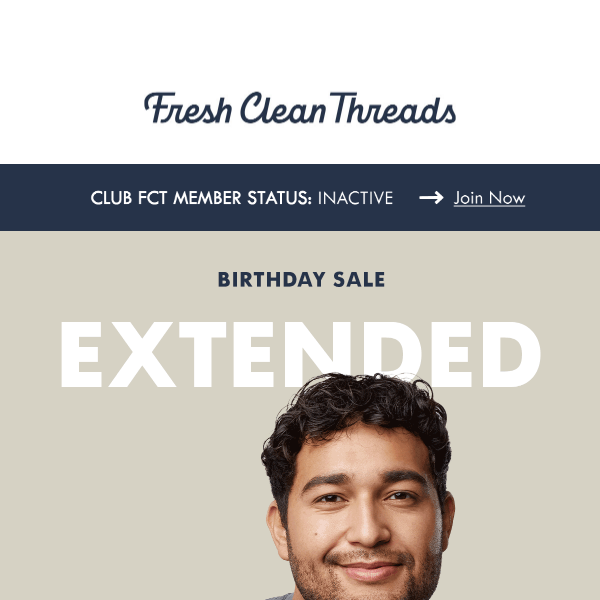 EXTENDED: Birthday Sale 🎂