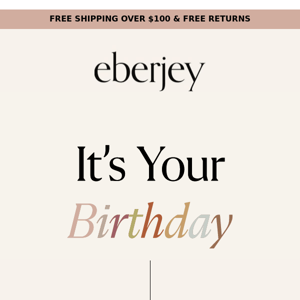 Happy Birthday! Celebrate with 20% Off