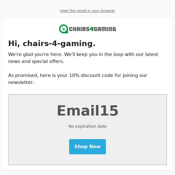 80% Off Chairs 4 Gaming COUPON CODES → (29 ACTIVE) Feb 2023
