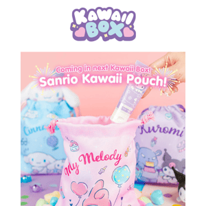 💖 New Sanrio Storage Pouch - New Kawaii You! ✨