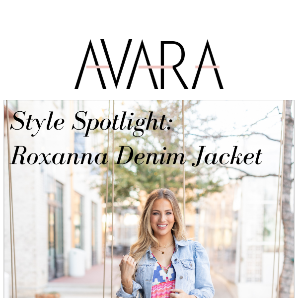 Style Spotlight: Roxanna Denim Jacket