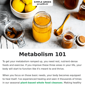 Metabolism 101 💥