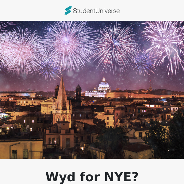 ✨ NYE flights from $114* roundtrip