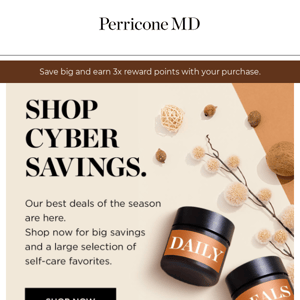 There's still time to shop our cyber deals. Plus, earn extra reward points on your purchase.