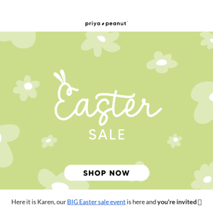 The BIG Easter Sale Begins 🐥