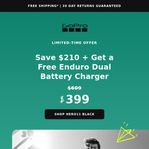 FREE Enduro Dual Battery Charger 🔋