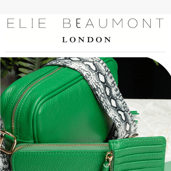Crossbody Town Bag Black - Elie Beaumont London