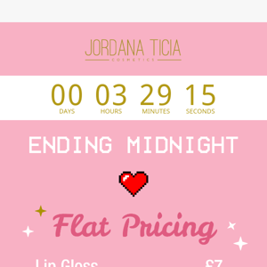 Time is running out Jordana Ticia UK ⏰💖