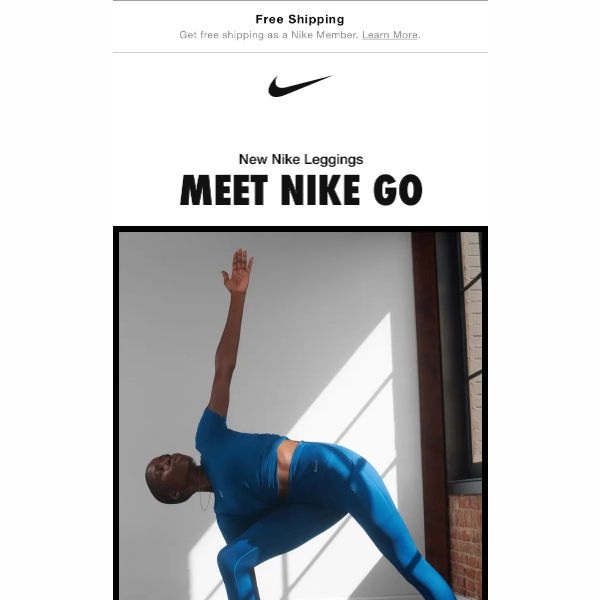 New Nike Go Leggings with InfinaLock™