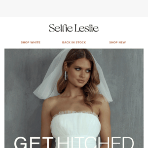 GET HITCHED | Vol 1 of bridal has just dropped  🕊️