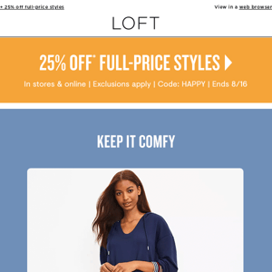 Lou & Grey is 40% off (!)
